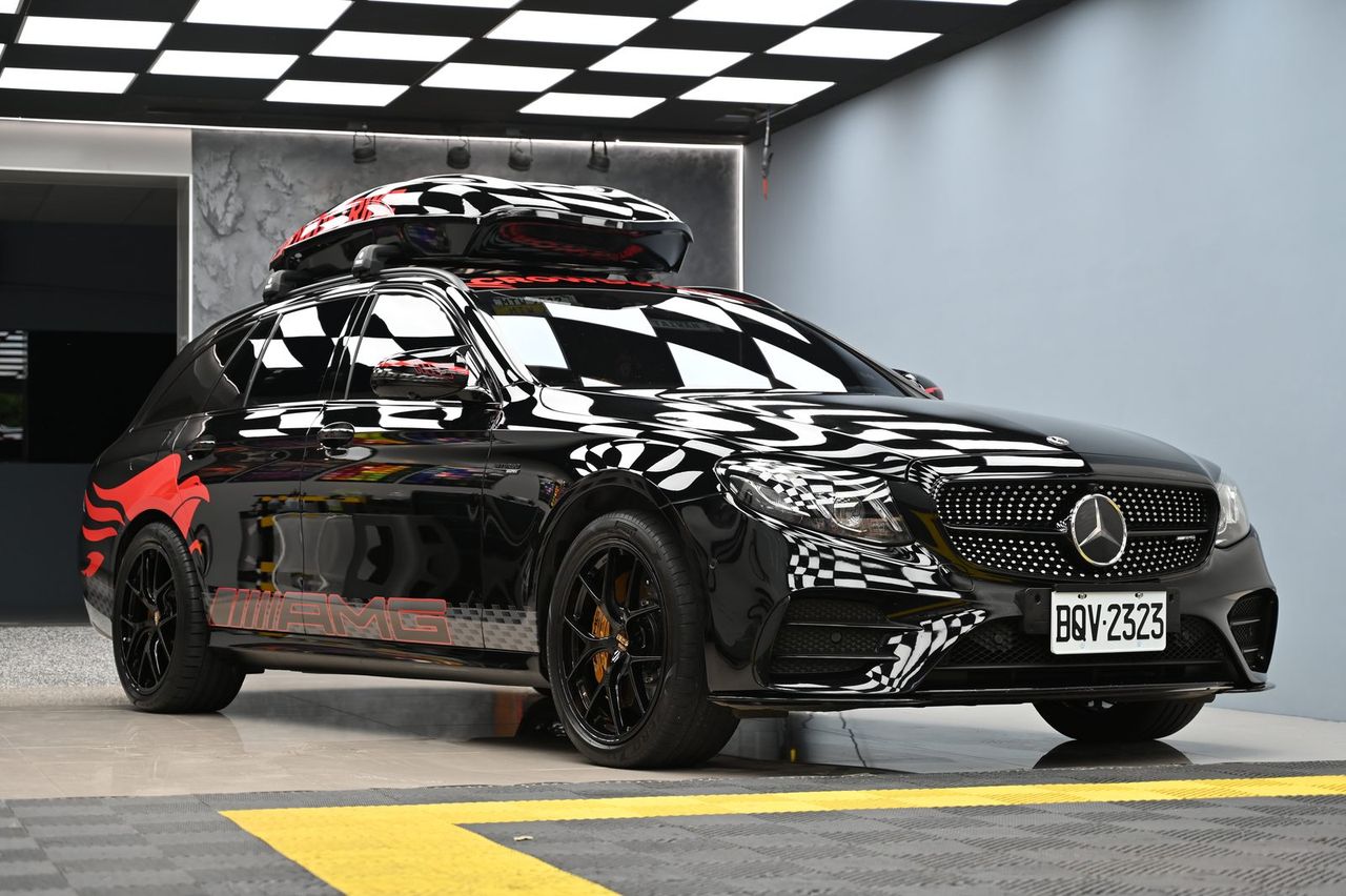 Mercedes-Benz C43 全車犀牛皮施工案例 捷匠施工案例