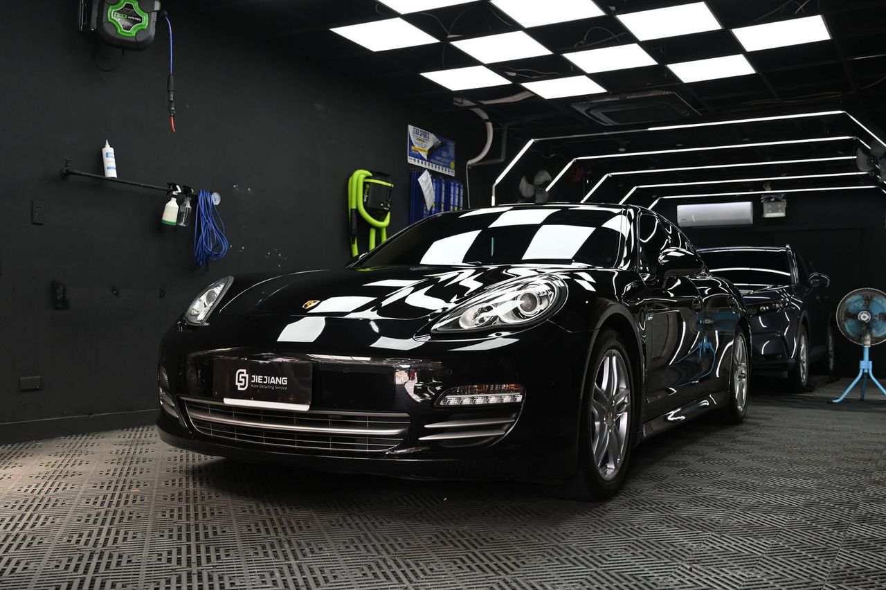 Porsche Panamera 漆面鍍膜施工案例 捷匠施工案例