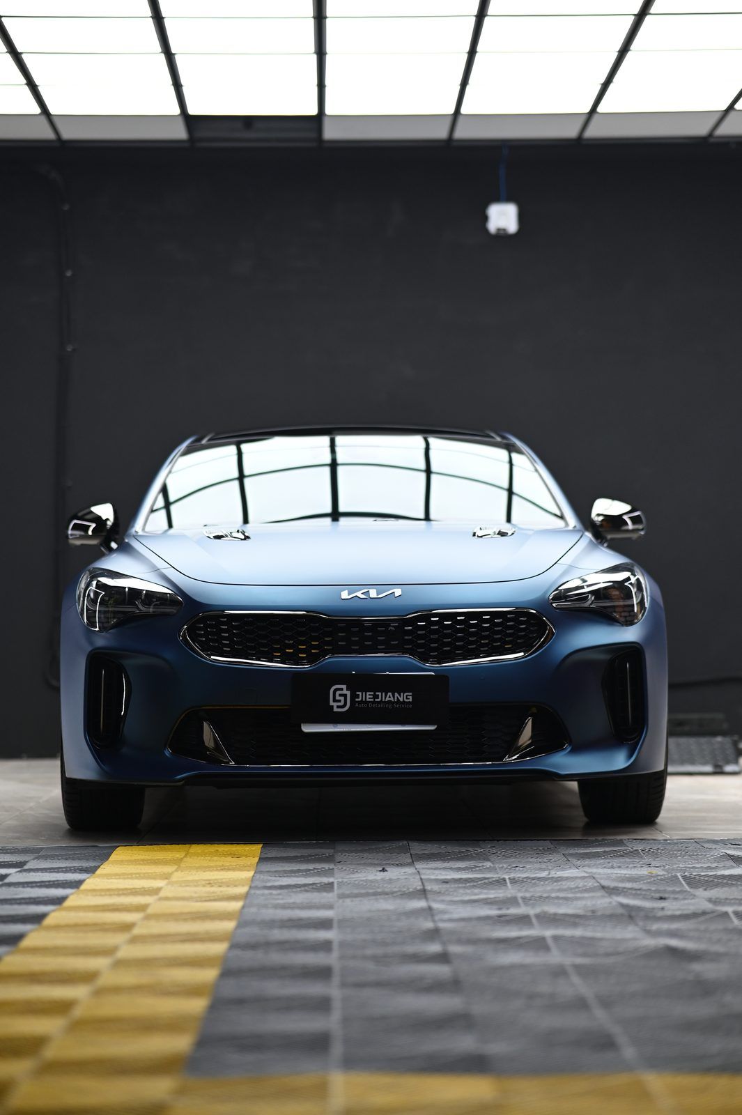 Kia Stinger 全車改色膜施工案例 捷匠施工案例