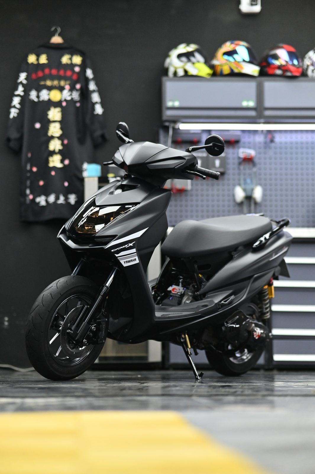 Yamaha 勁戰機車美容施工案例 捷匠施工案例