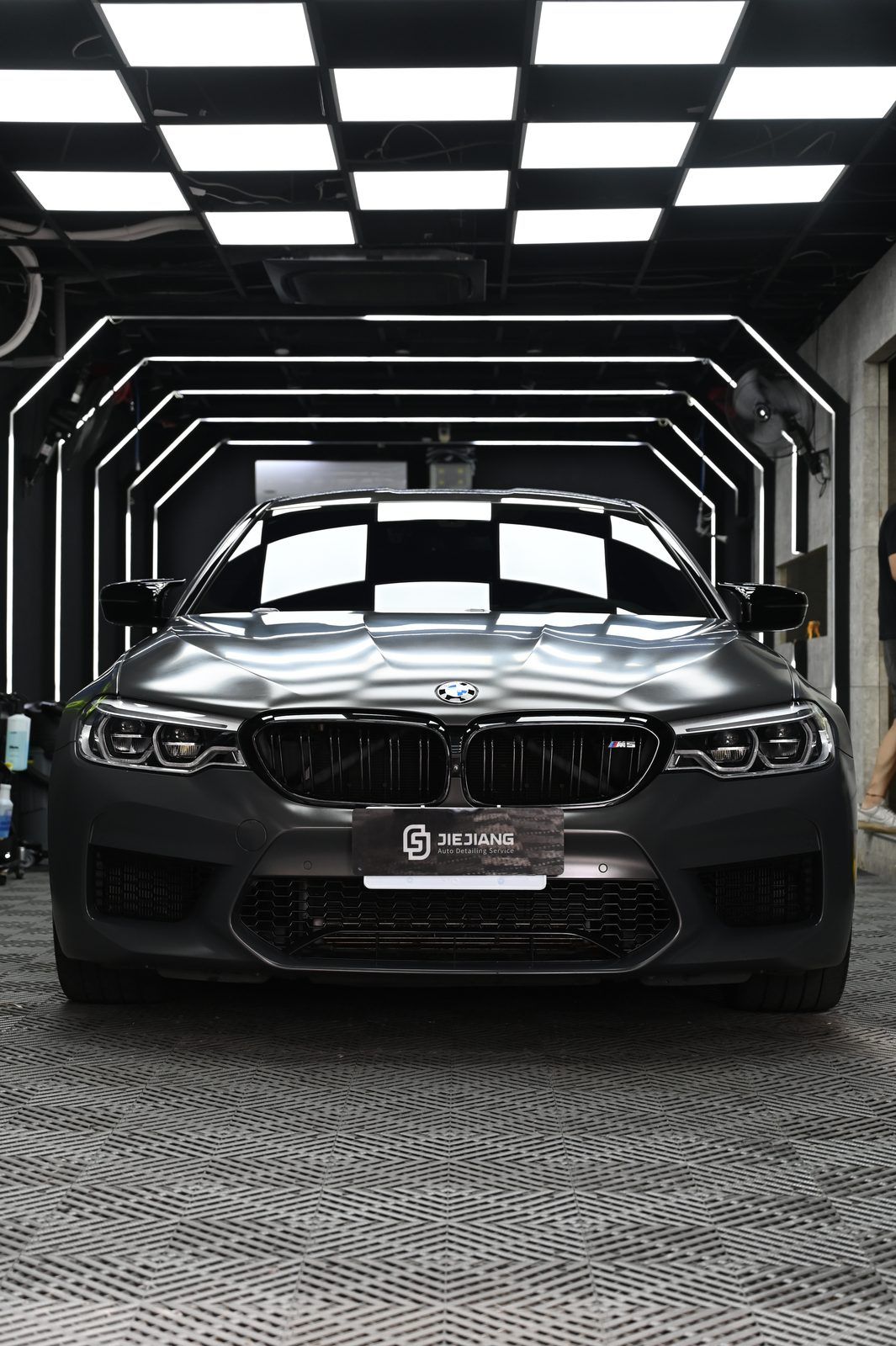 BMW M5 漆面鍍膜施工案例 捷匠施工案例