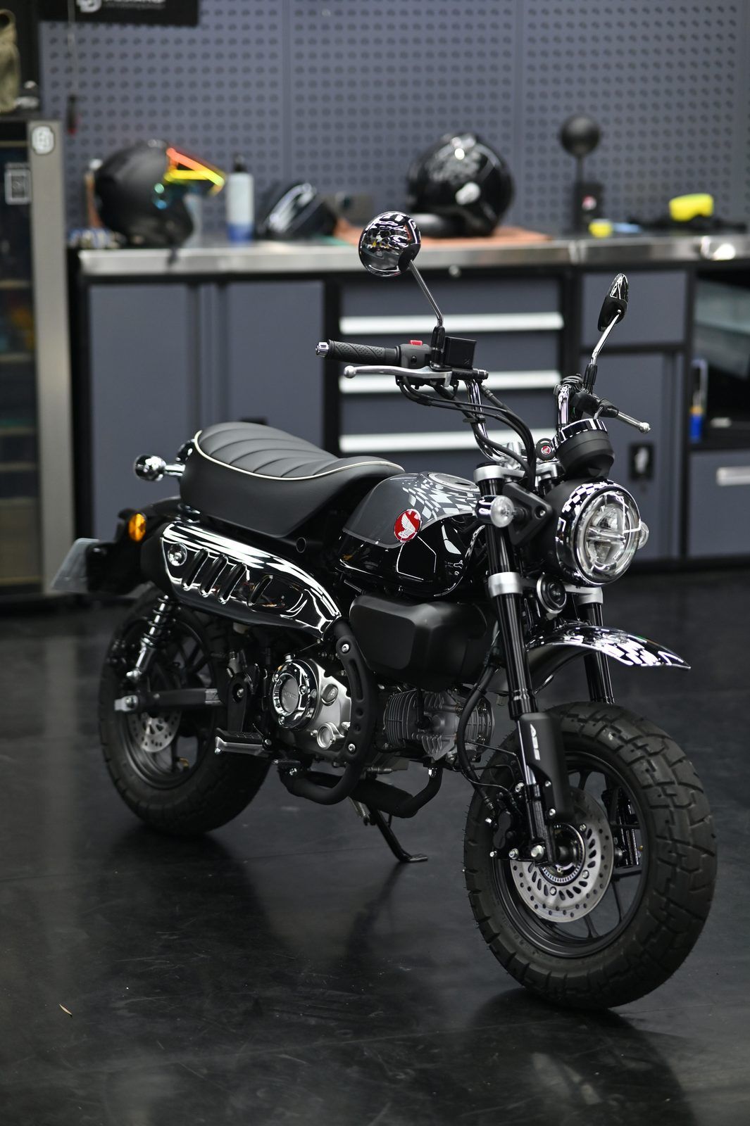 Honda Monkey 機車美容施工案例 捷匠施工案例