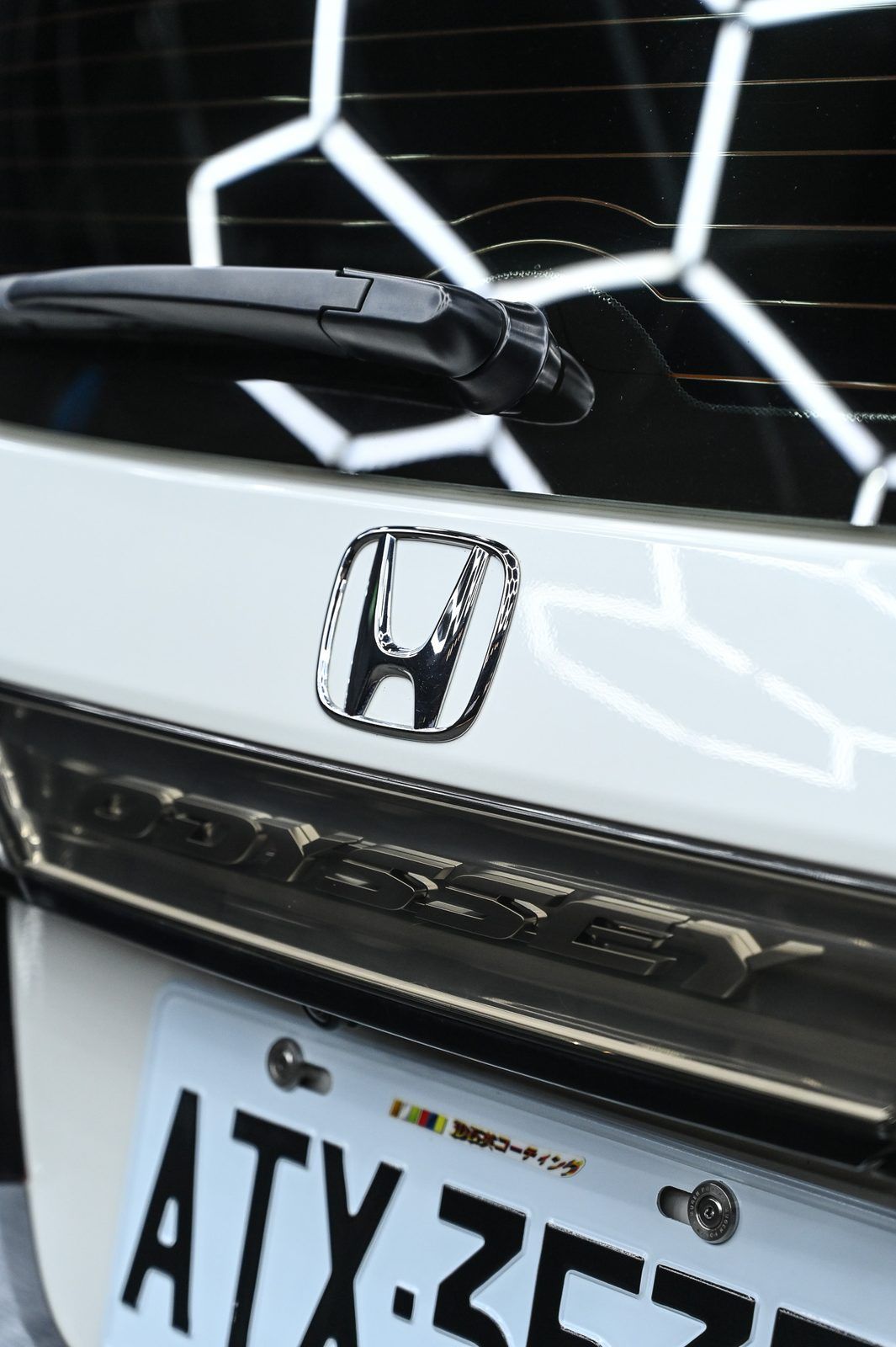 Honda Odyssey 漆面鍍膜與洗車打蠟施工案例 捷匠施工案例