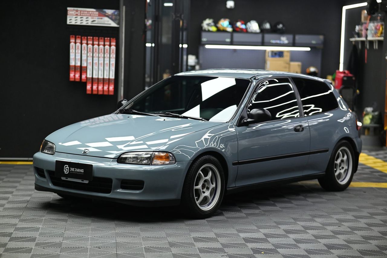 Honda Civic 拋光與鍍膜施工案例 捷匠施工案例