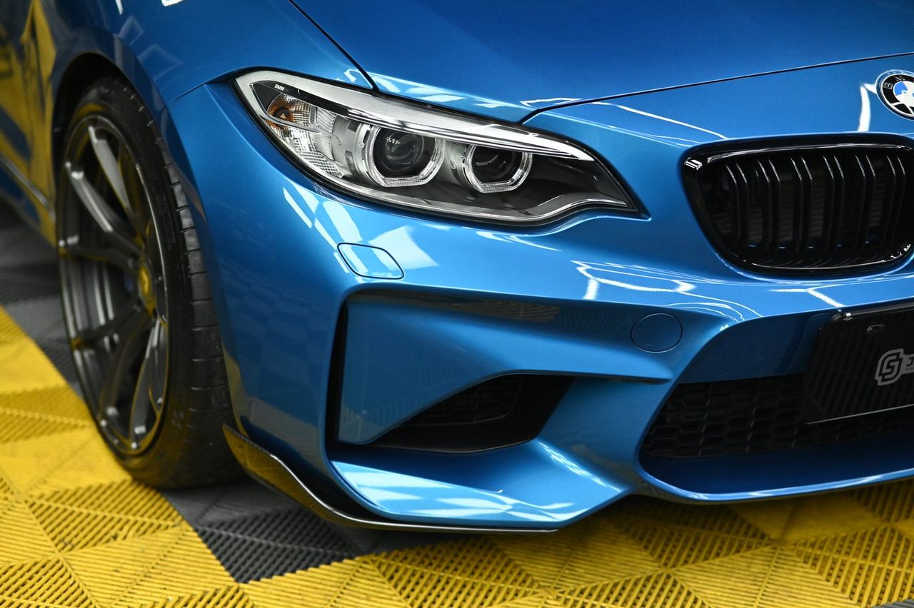 BMW M2 漆面鍍膜施工案例 捷匠施工案例