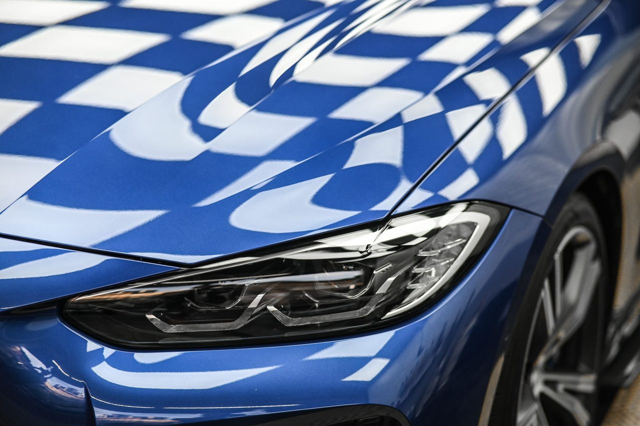 BMW 430i敞篷洗車打蠟施工案例 捷匠施工案例