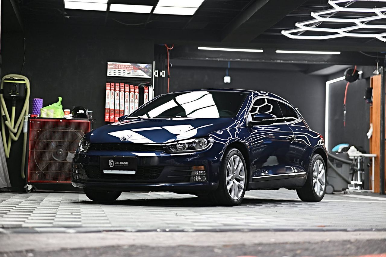 VW Scirocco 漆面鍍膜施工案例 捷匠施工案例