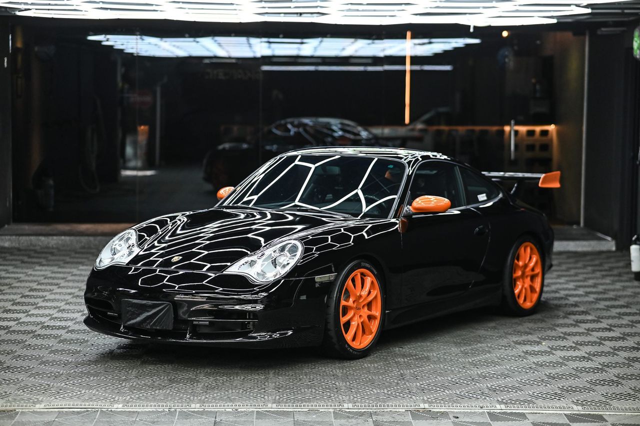 Porsche 911 GT3 洗車打蠟施工案例 捷匠施工案例