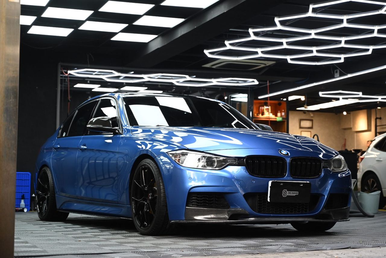 BMW 3 Series 漆面鍍膜施工案例 捷匠施工案例
