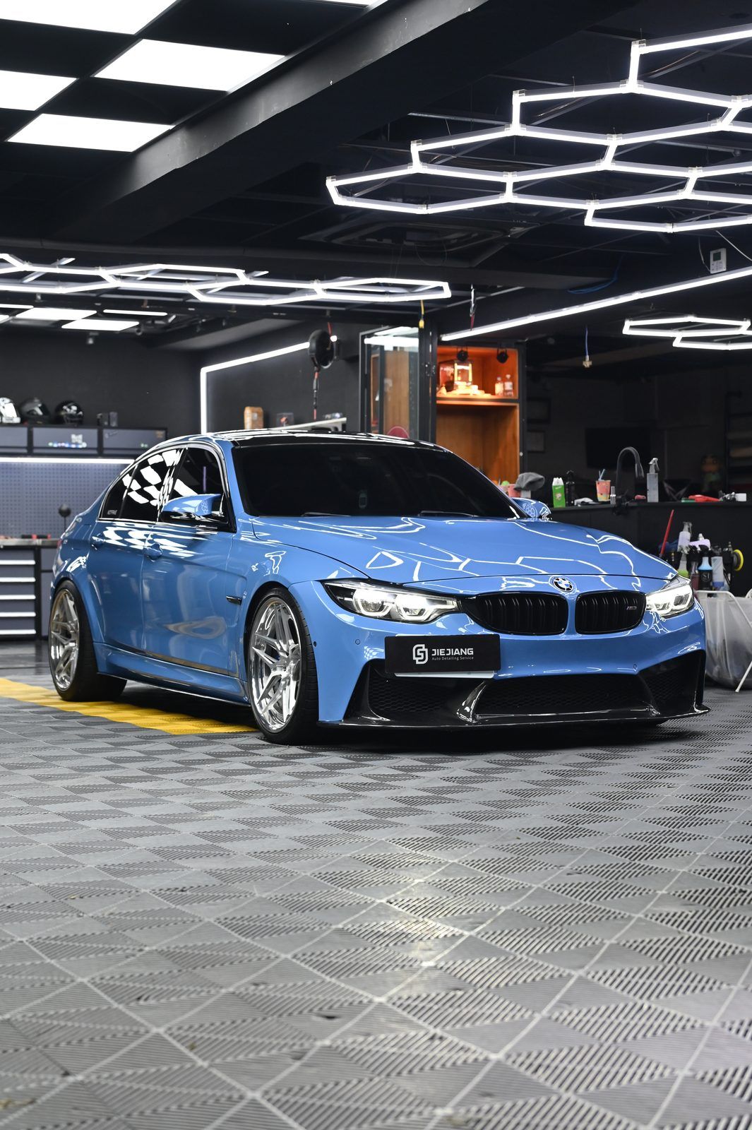 BMW M3 漆面鍍膜施工案例 捷匠施工案例