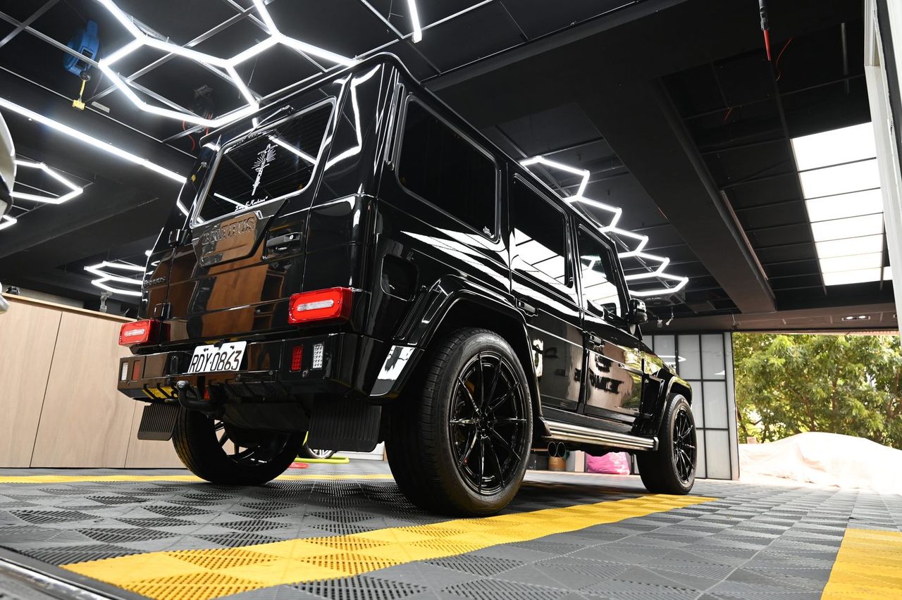Mercedes-Benz G-Class 漆面鍍膜施工案例 捷匠施工案例