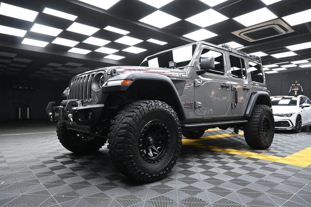 Jeep Wrangler 漆面鍍膜施工案例 捷匠施工案例