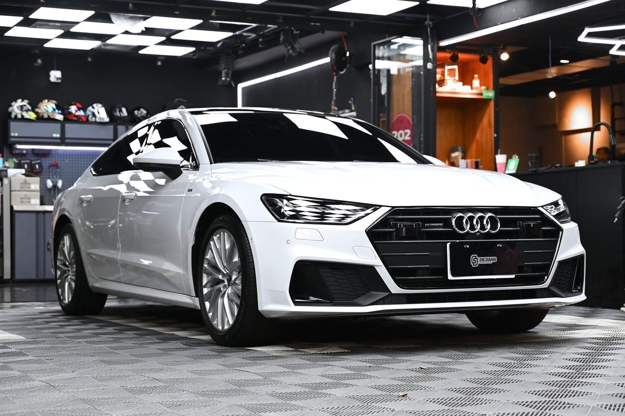 Audi A7 拋光與鍍膜施工案例 捷匠施工案例