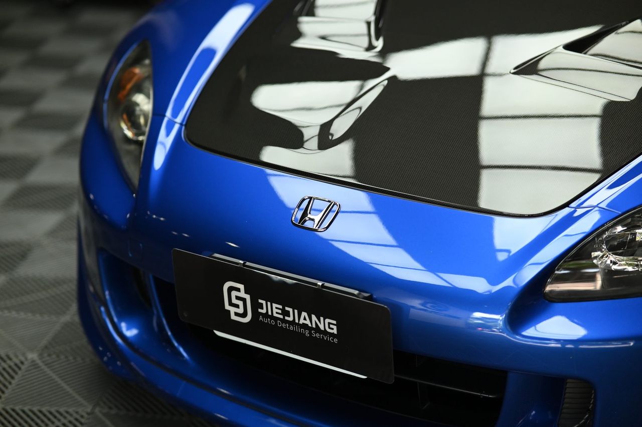 Honda S2000 漆面鍍膜施工案例 捷匠施工案例