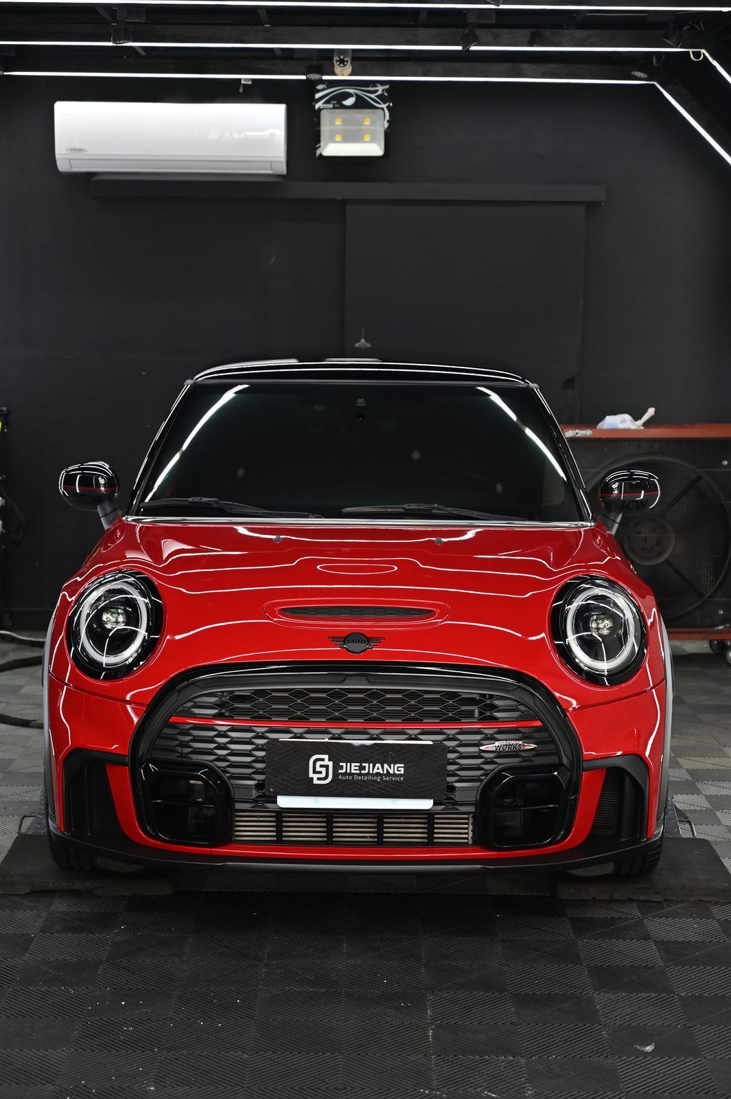 Mini Cooper JCW 局部犀牛皮施工案例 捷匠施工案例