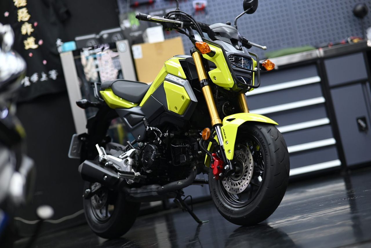 Honda Grom 機車美容施工案例 捷匠施工案例