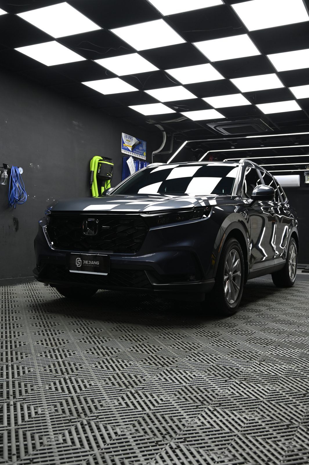 Honda CR-V 漆面鍍膜施工案例 捷匠施工案例