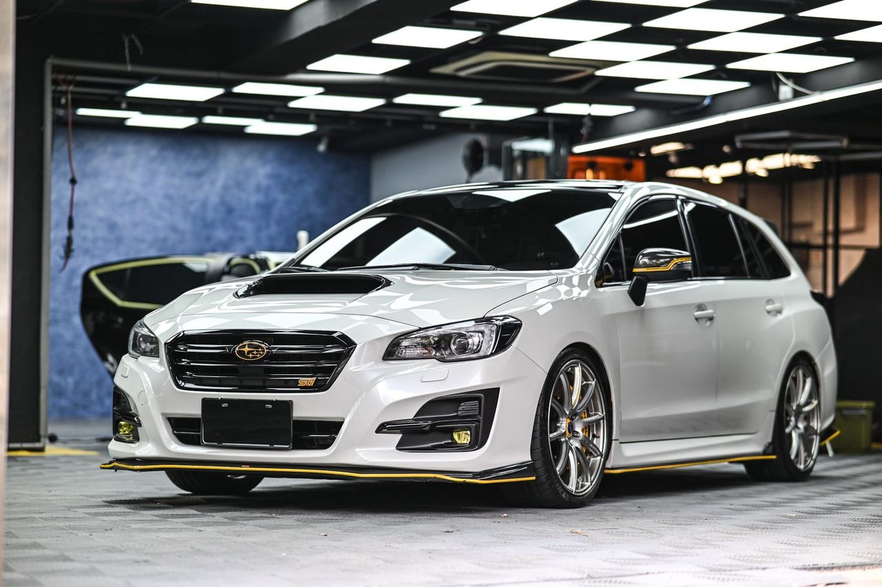 Subaru Levorg 漆面鍍膜施工案例 捷匠施工案例