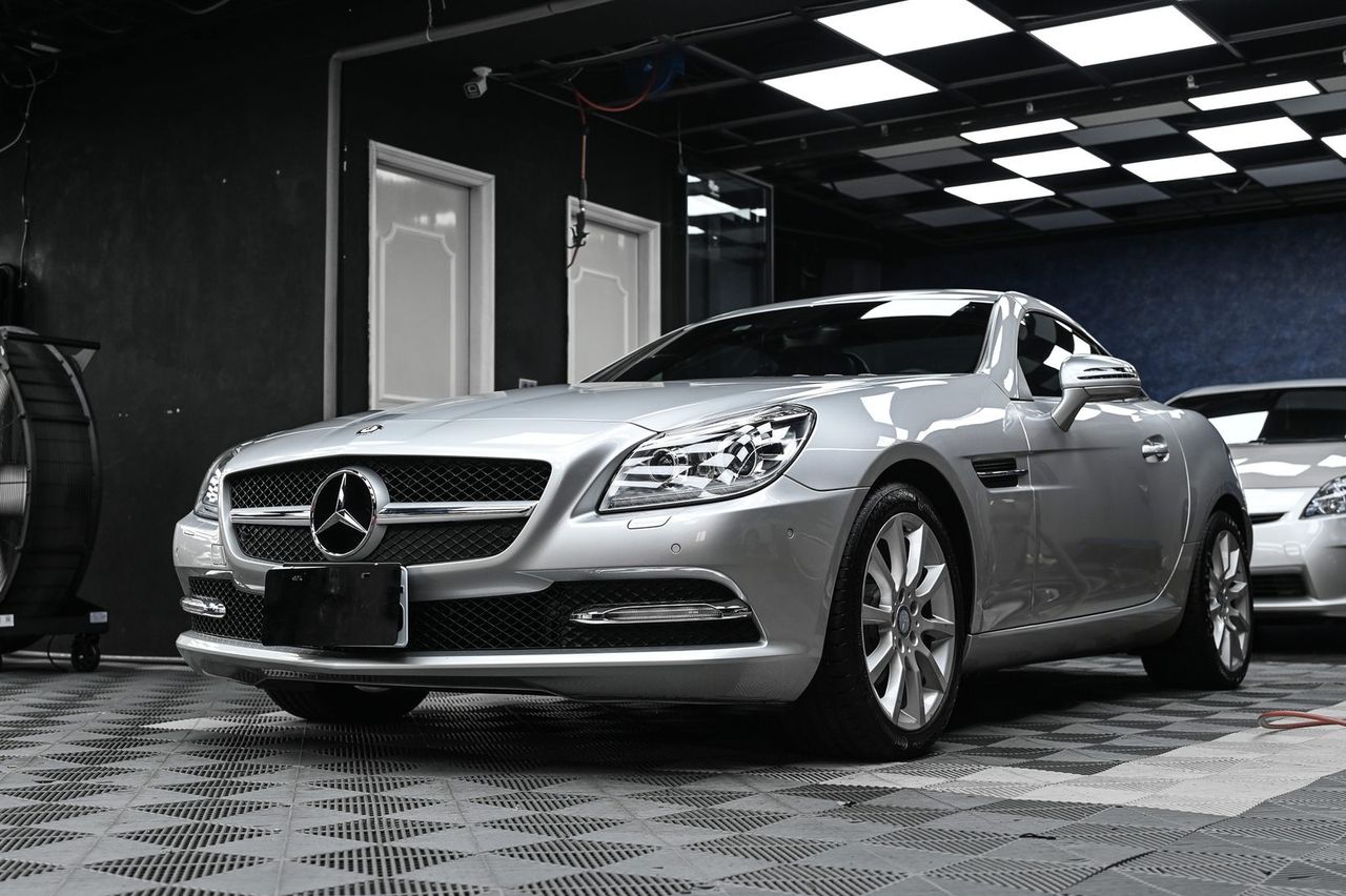Mercedes-Benz SLK 洗車打蠟施工案例 捷匠施工案例
