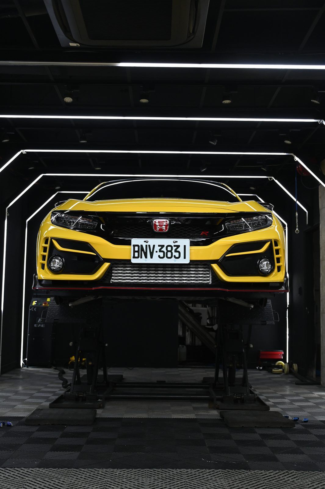 Honda Civic Type R 漆面鍍膜施工案例 捷匠施工案例