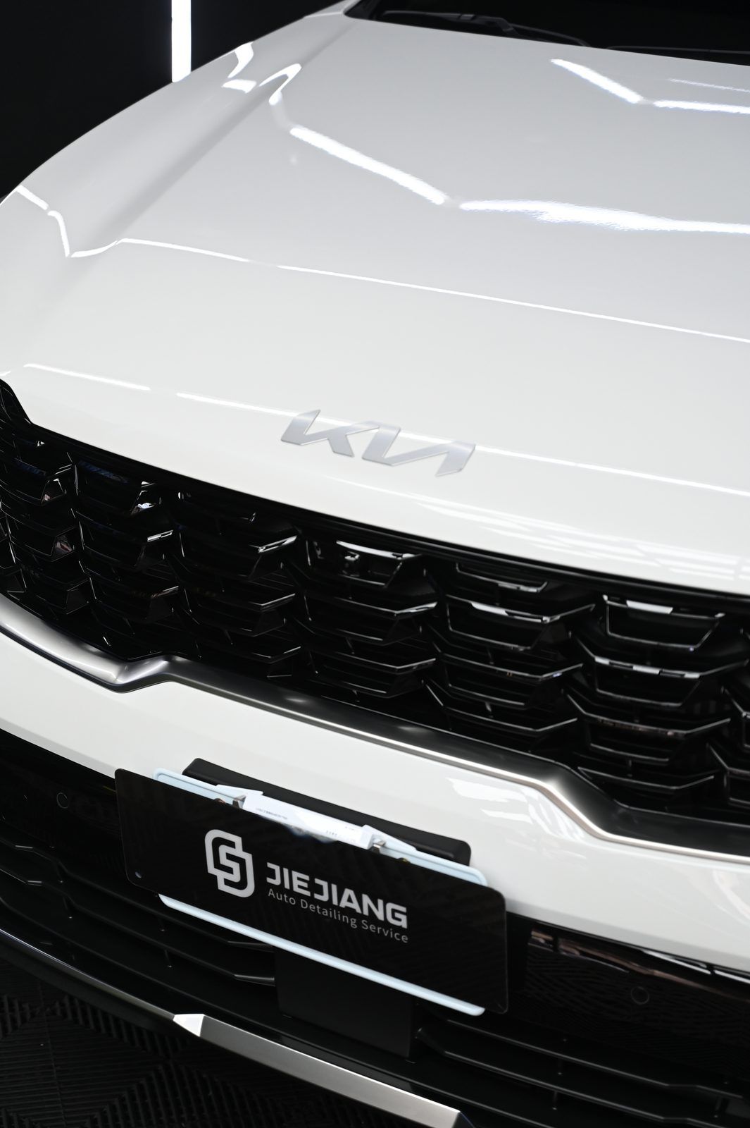 Kia 漆面鍍膜施工案例 捷匠施工案例