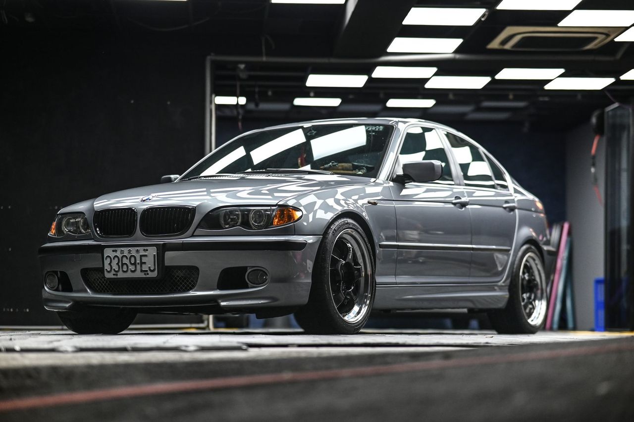 BMW 3系 E46 洗車打蠟施工案例 捷匠施工案例