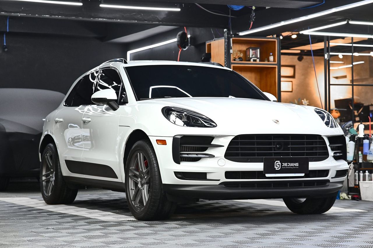 Porsche Macan S 漆面鍍膜施工案例 捷匠施工案例
