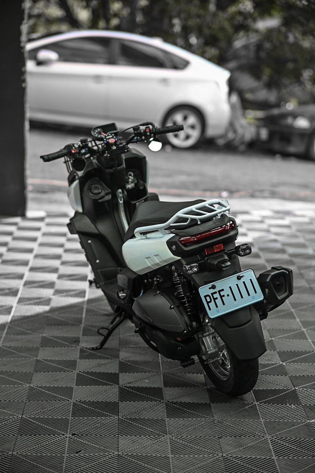 Yamaha 機車美容施工案例 捷匠施工案例