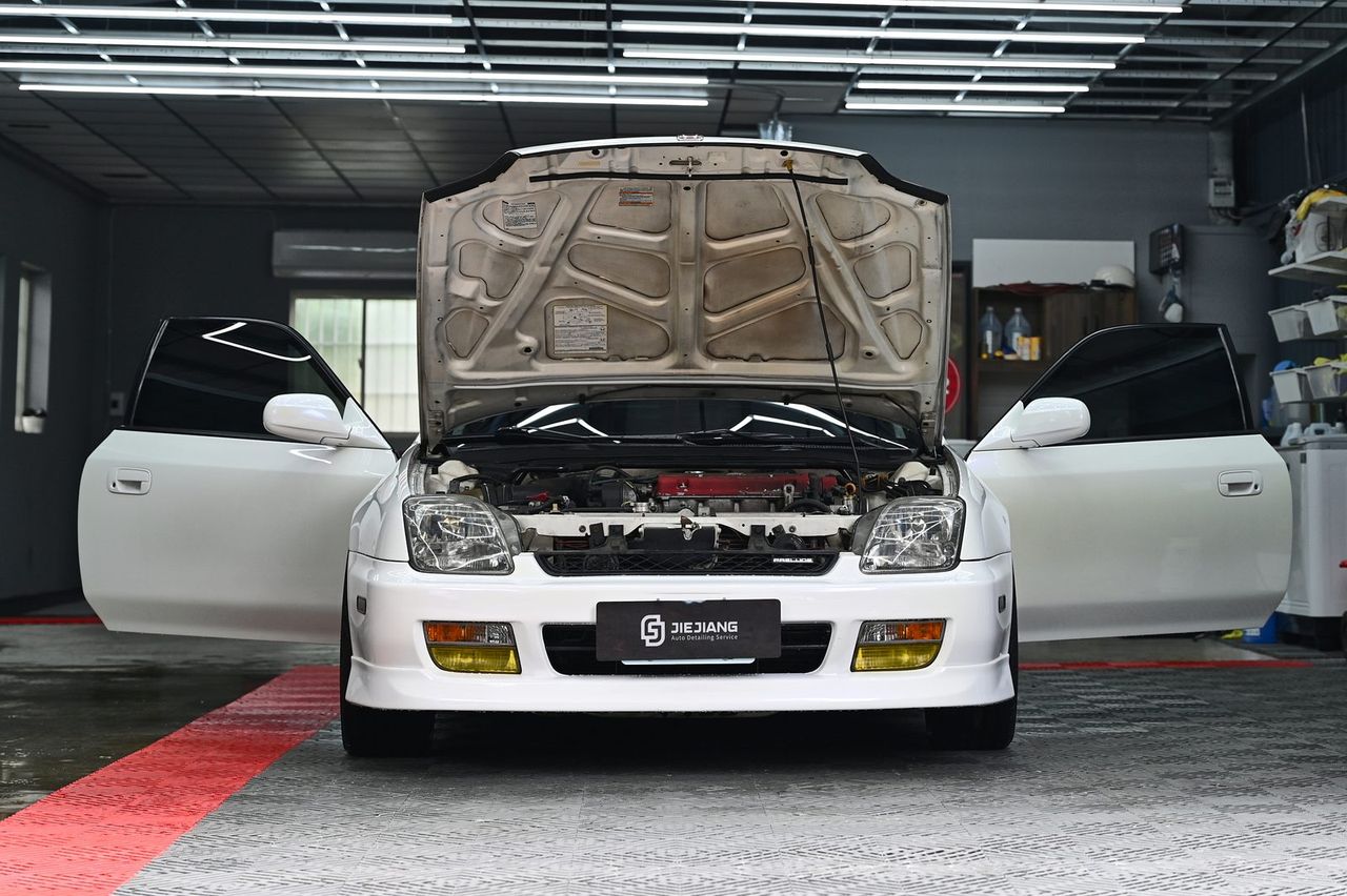 Honda Prelude 漆面鍍膜施工案例 捷匠施工案例