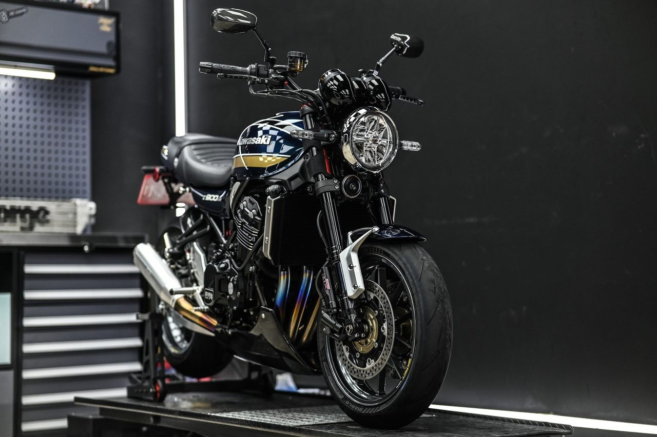 Kawasaki Z900RS 機車美容施工案例 捷匠施工案例