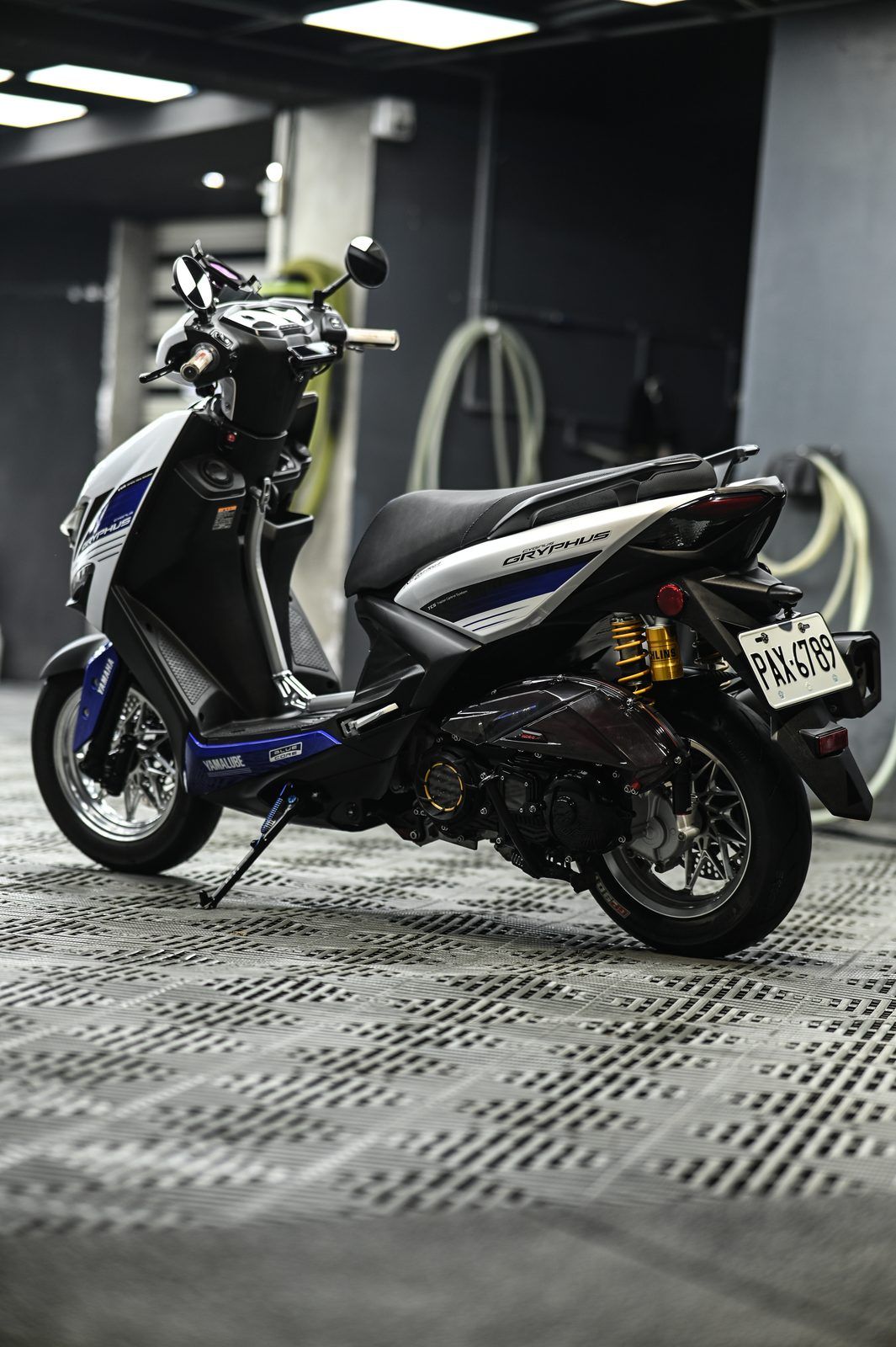 Yamaha Cygnus Gryphus 機車美容施工案例 捷匠施工案例