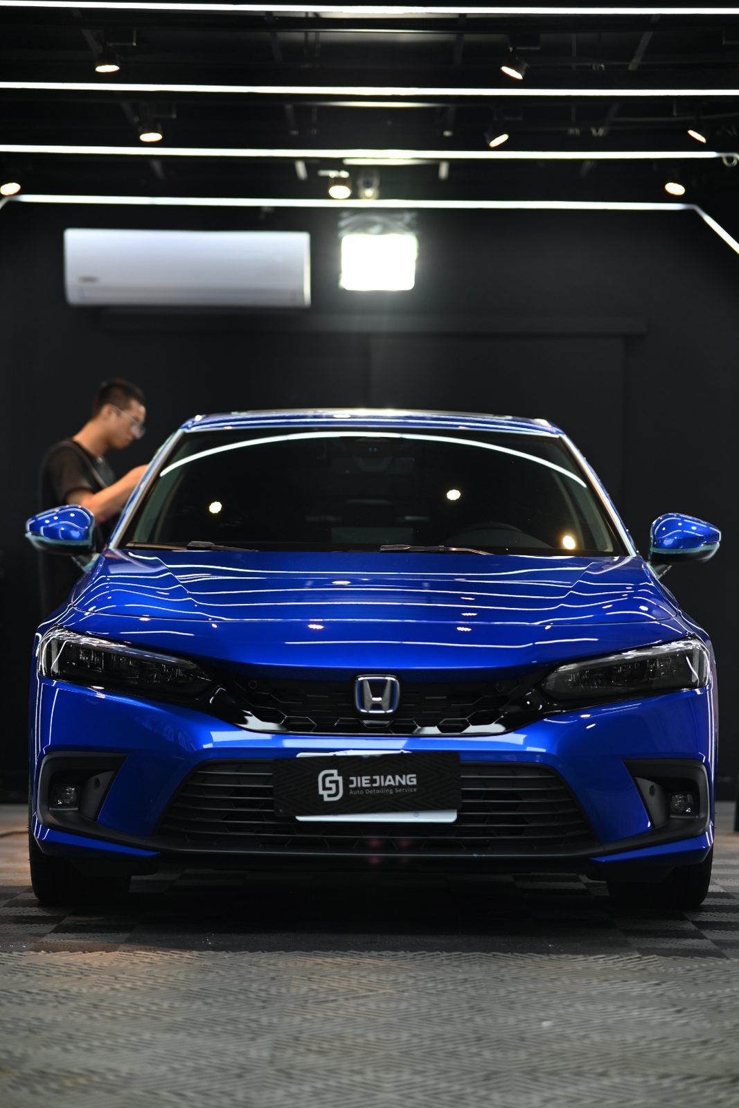 Honda Civic 拋光與鍍膜施工案例 捷匠施工案例