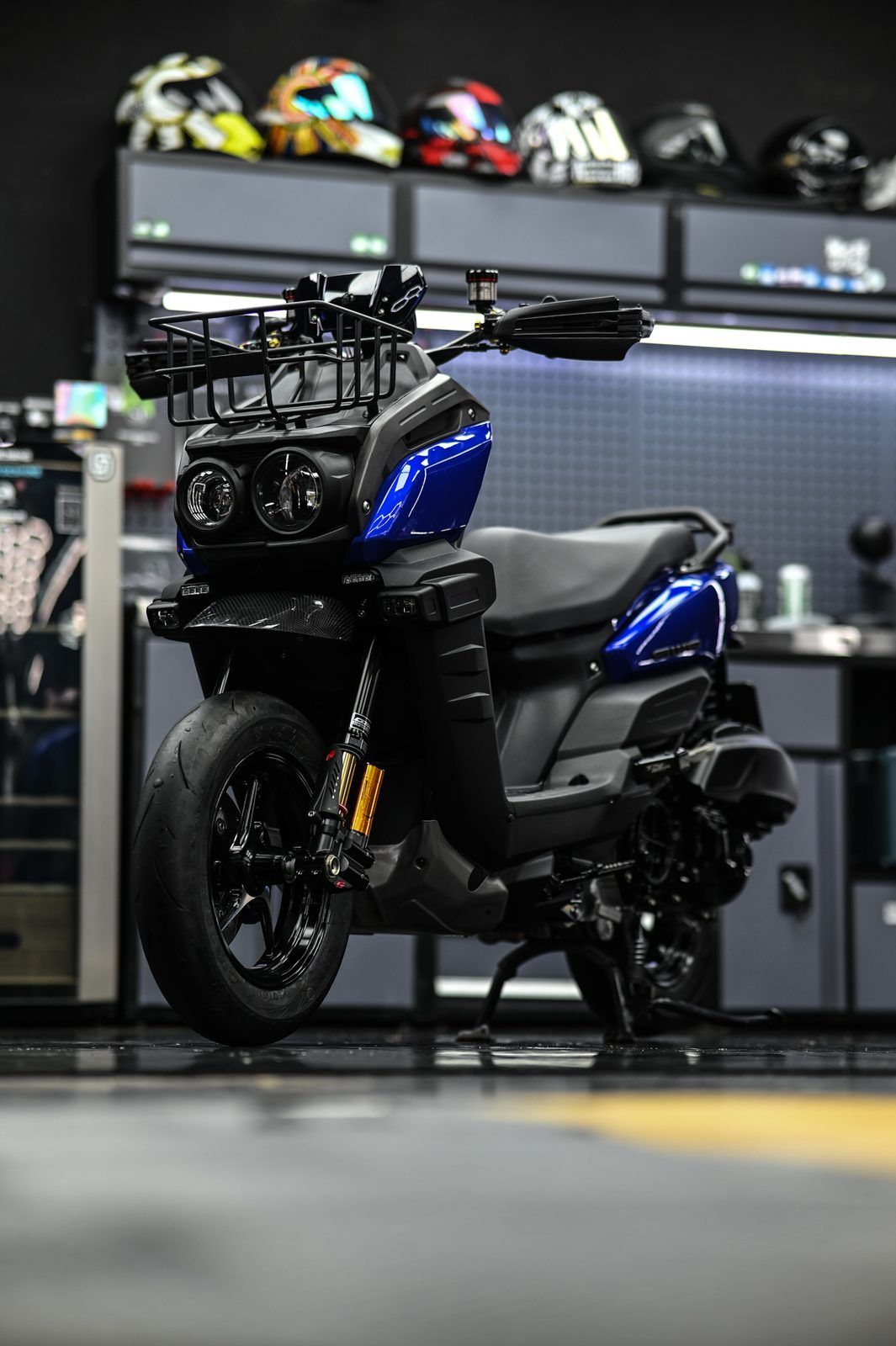 勁戰X 機車美容施工案例 捷匠施工案例