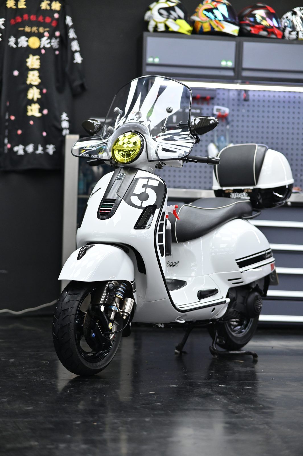 Vespa 機車美容施工案例 捷匠施工案例