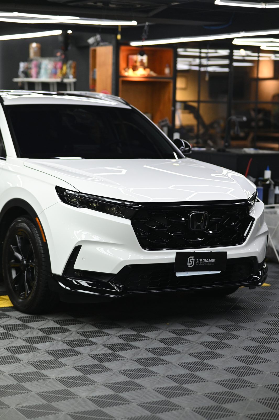 Honda CR-V 漆面鍍膜施工案例 捷匠施工案例