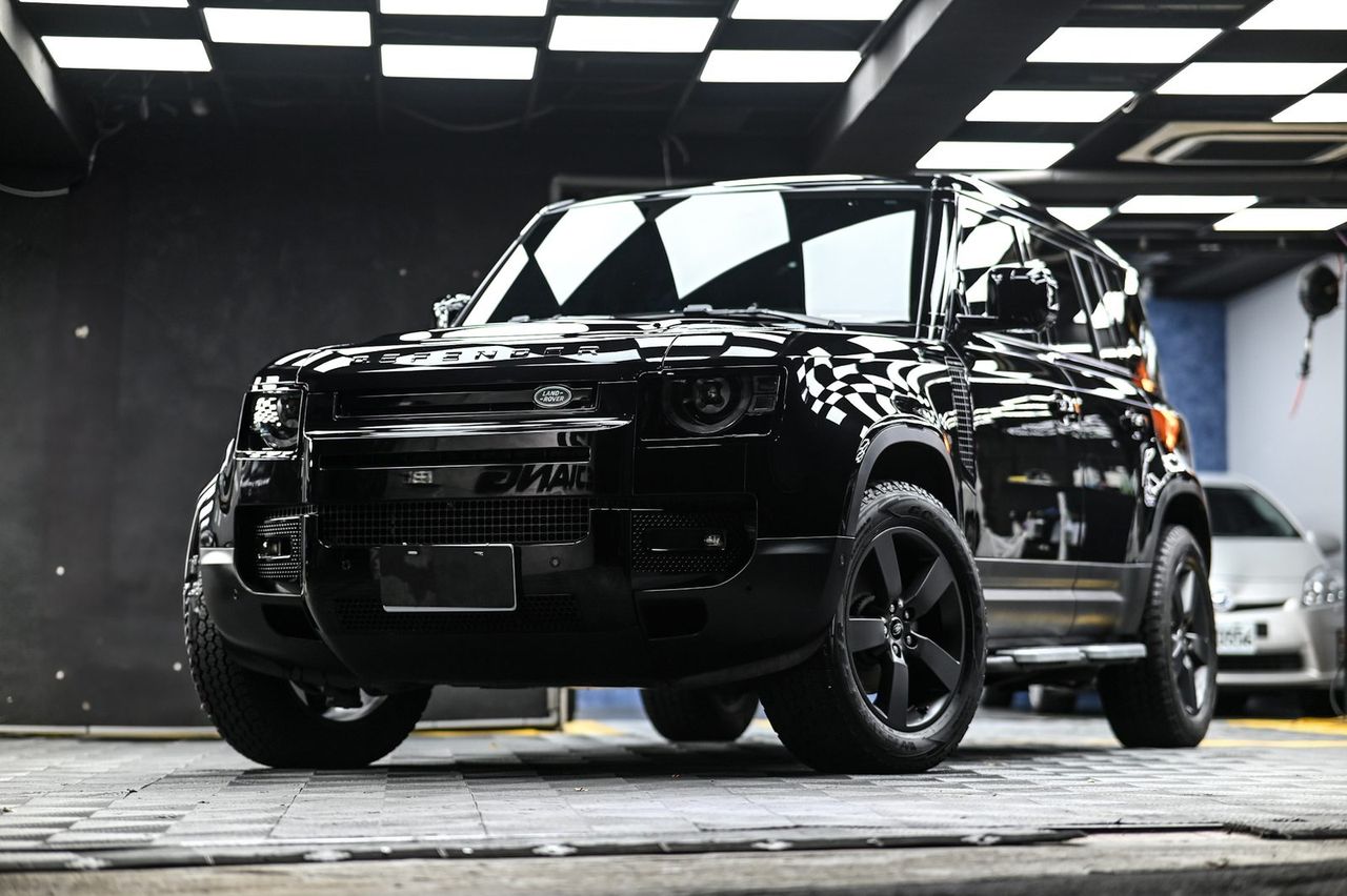 Land Rover Defender 拋光與漆面修復施工案例 捷匠施工案例