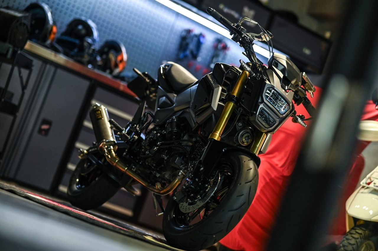 Honda Grom 機車美容施工案例 捷匠施工案例