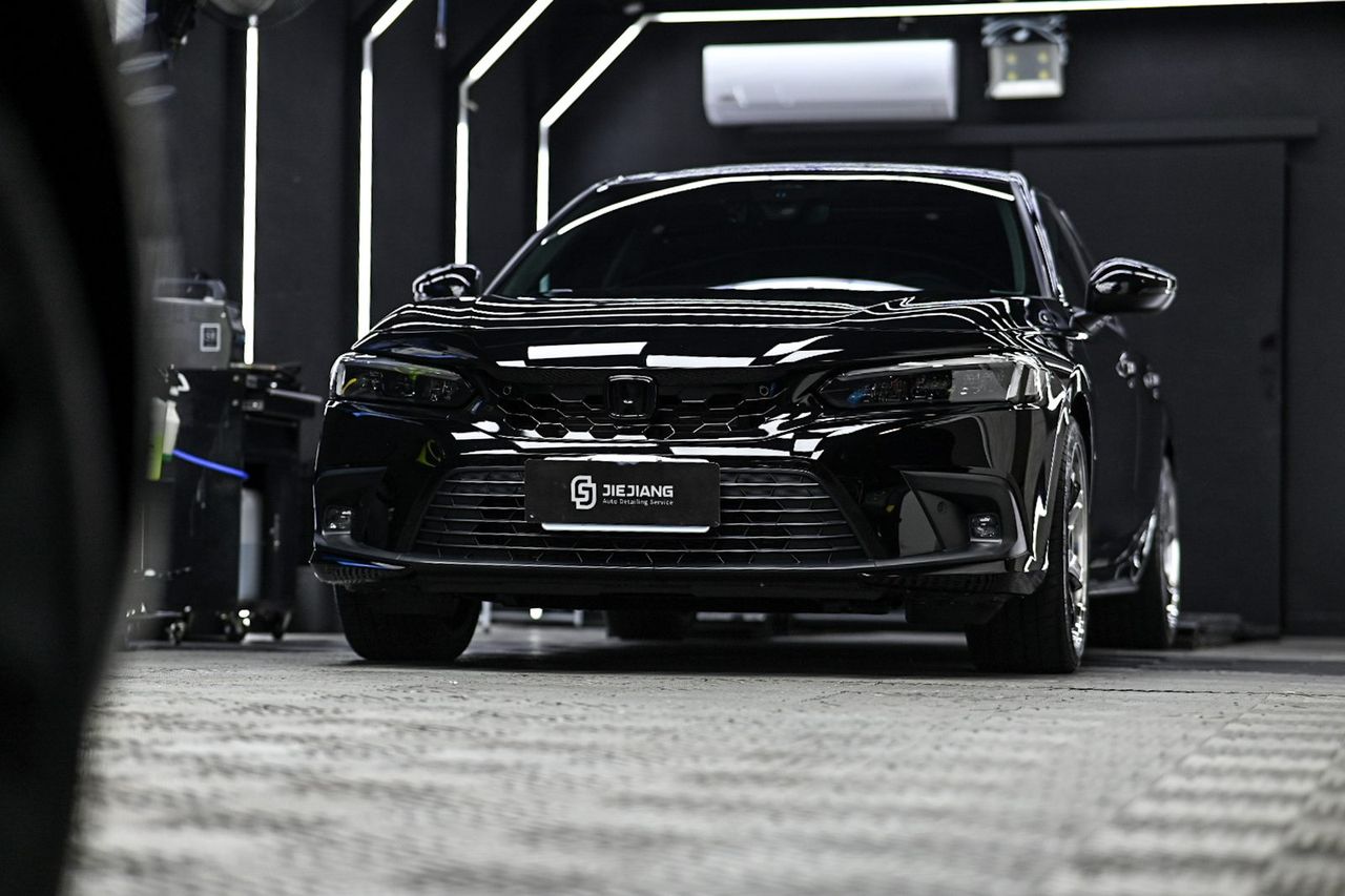 Honda Civic 拋光與鍍膜施工案例 捷匠施工案例