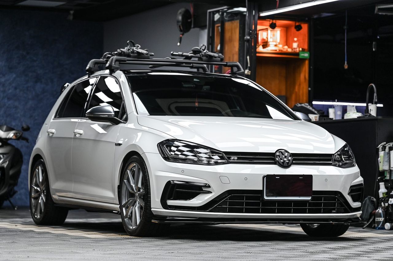 VW Golf R 漆面鍍膜施工案例 捷匠施工案例