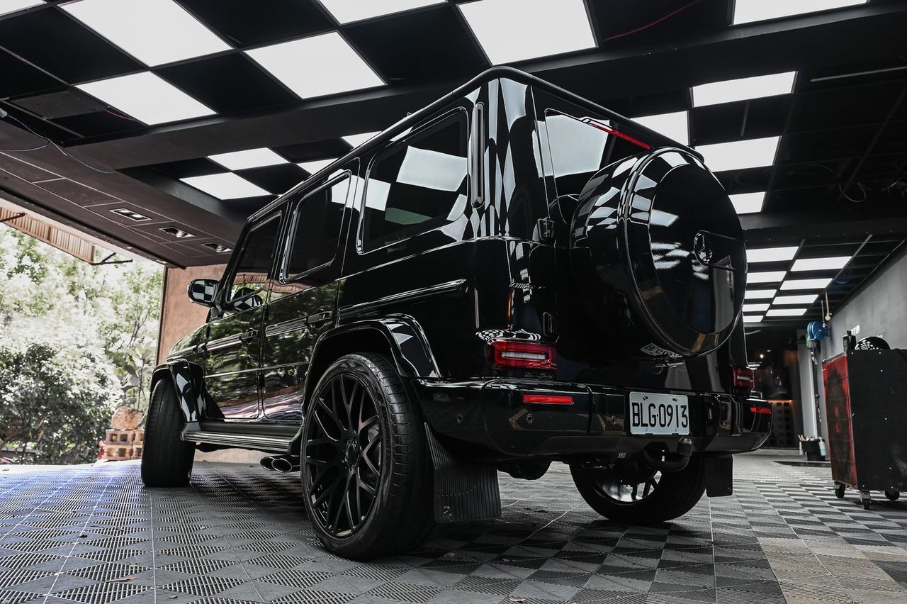Mercedes-Benz G-Class 漆面鍍膜施工案例 捷匠施工案例