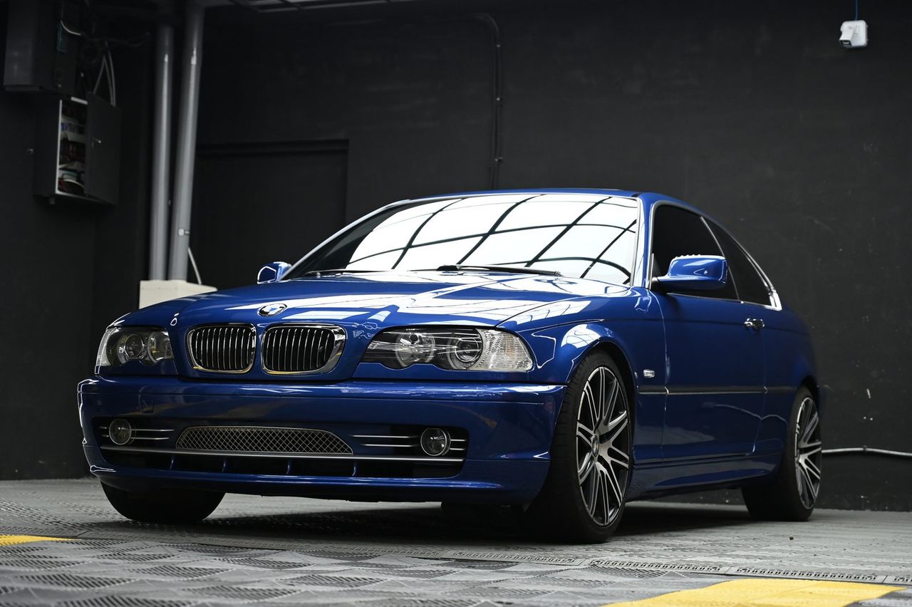 BMW 330Ci 漆面鍍膜施工案例 捷匠施工案例