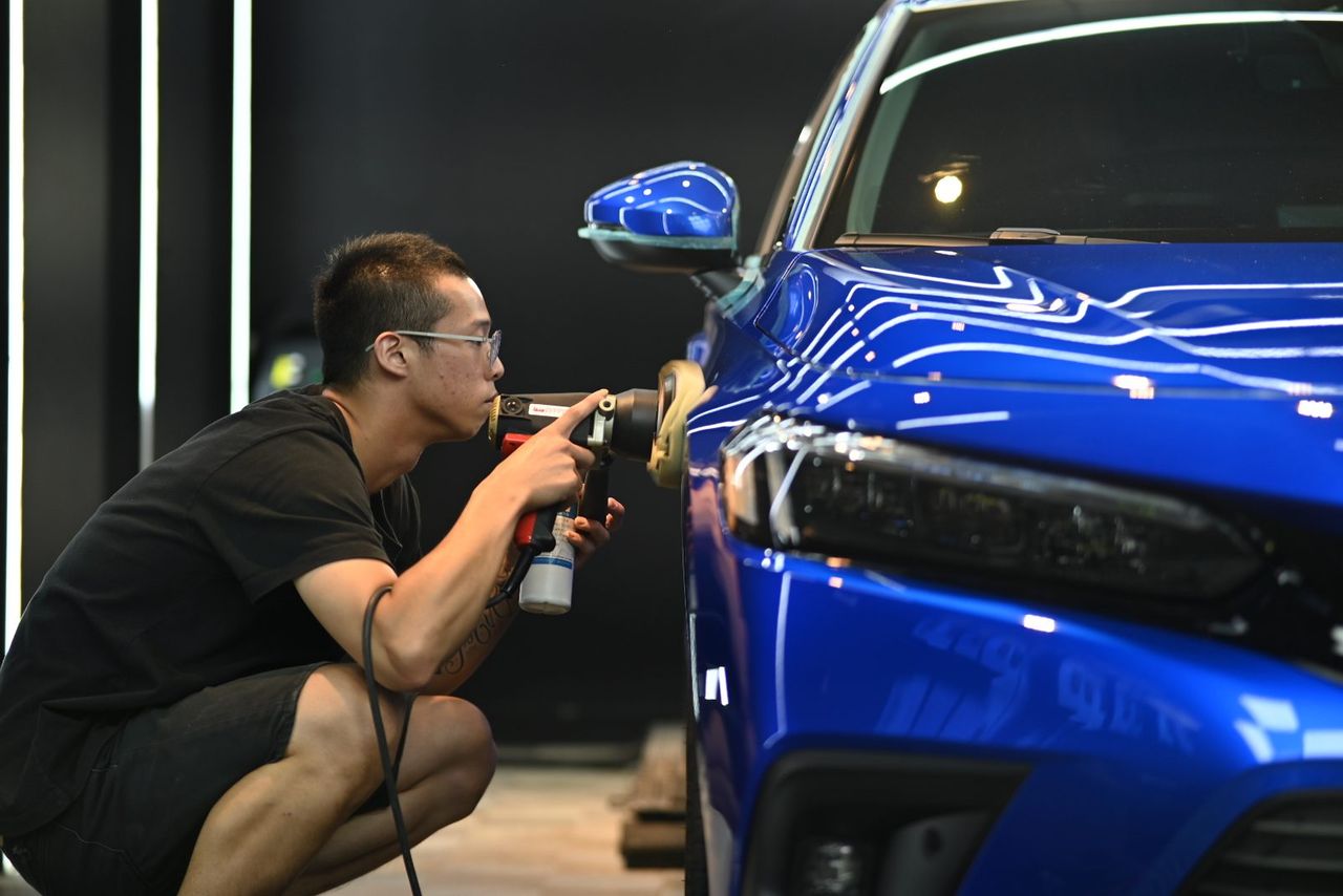 Honda Civic 拋光與鍍膜完工與細節實拍 第 1 張（共 6 張）——捷匠北投店施工實錄