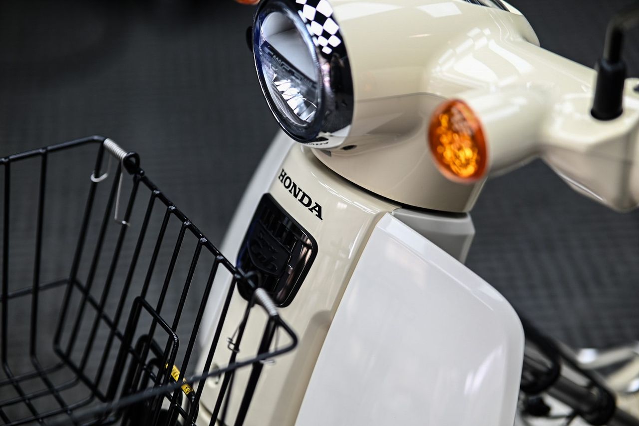 Honda Super Cub 機車美容完工與細節實拍 第 2 張（共 6 張）——捷匠北投店施工實錄