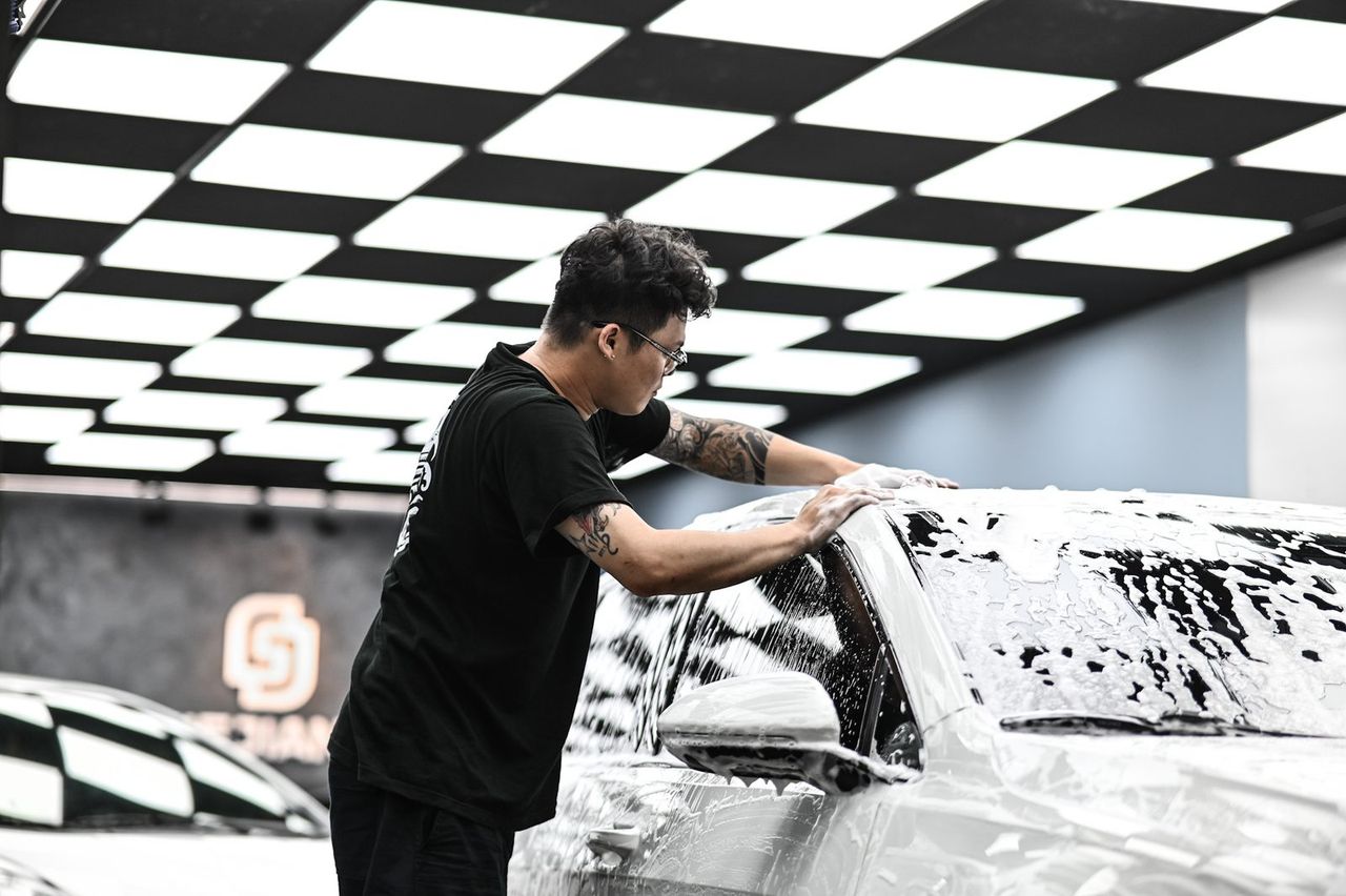 Volkswagen 洗車打蠟完工與細節實拍 第 3 張（共 6 張）——捷匠施工實錄