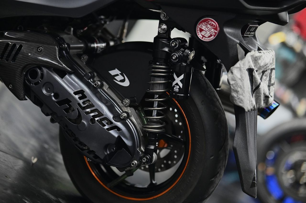 Yamaha 勁戰機車美容完工與細節實拍 第 3 張（共 6 張）——捷匠淡水旗艦店施工實錄