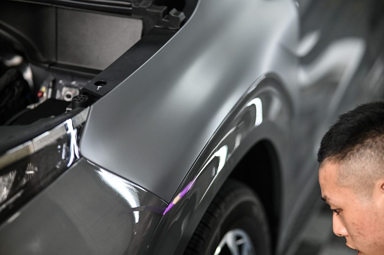Hyundai Custin 改色犀牛皮完工與細節實拍 第 3 張（共 6 張）——捷匠北投店施工實錄
