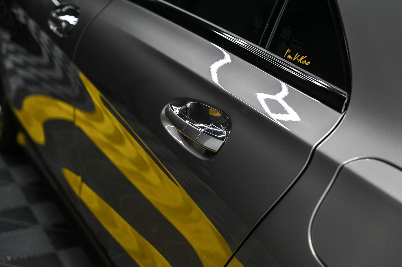 Mercedes-Benz CLA 全車改色膜完工與細節實拍 第 4 張（共 6 張）——捷匠淡水旗艦店施工實錄