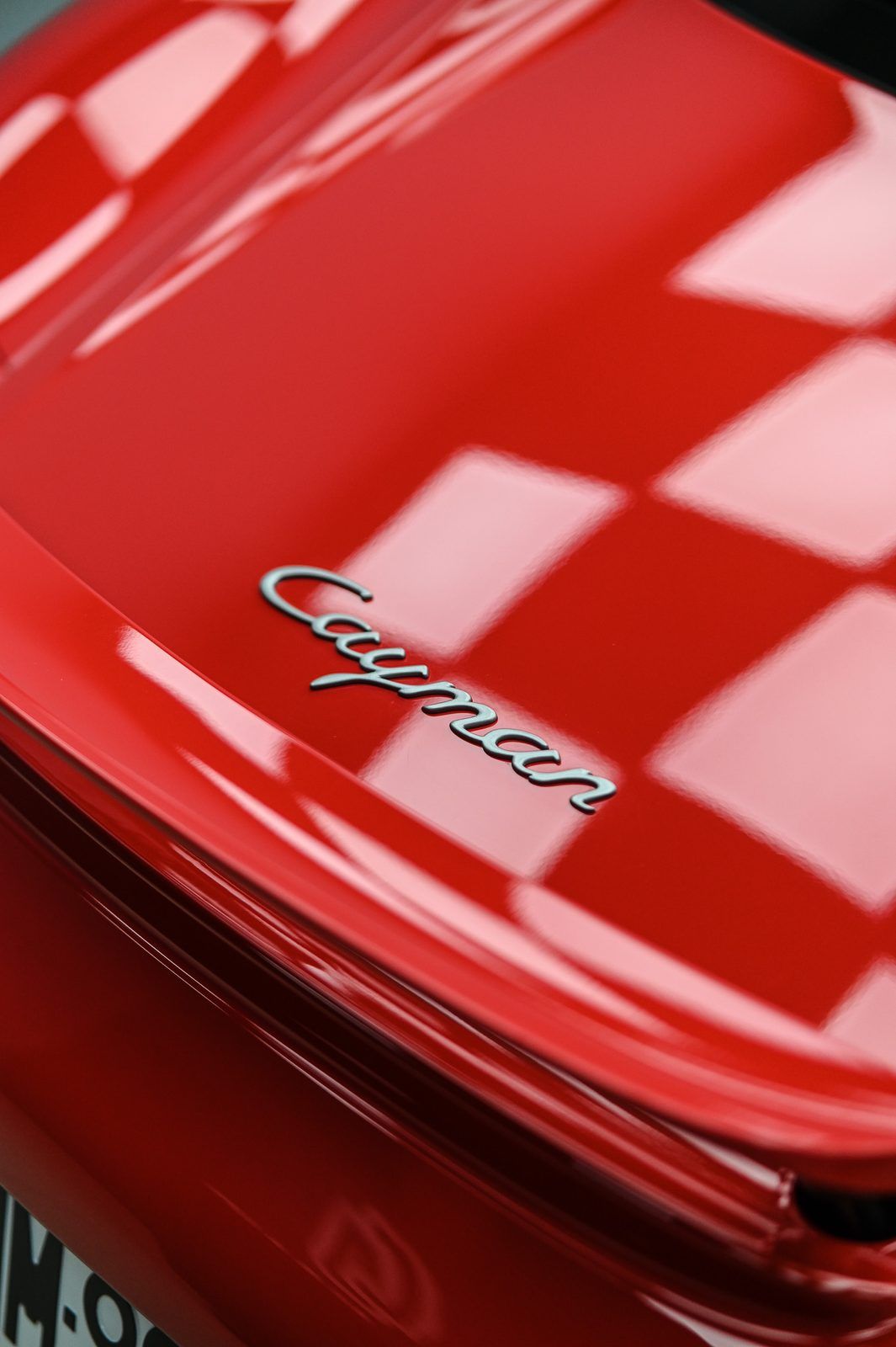 Porsche（Cayman）拋光與漆面修復、漆面鍍膜完工與細節實拍 第 5 張（共 6 張）——捷匠施工實錄