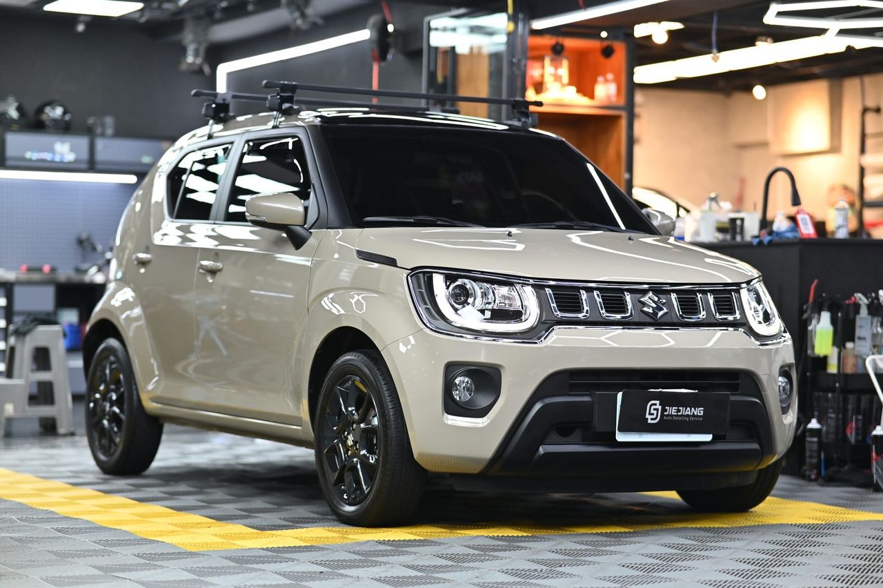 Suzuki Ignis 漆面鍍膜完工與細節實拍 第 3 張（共 3 張）——捷匠淡水旗艦店施工實錄