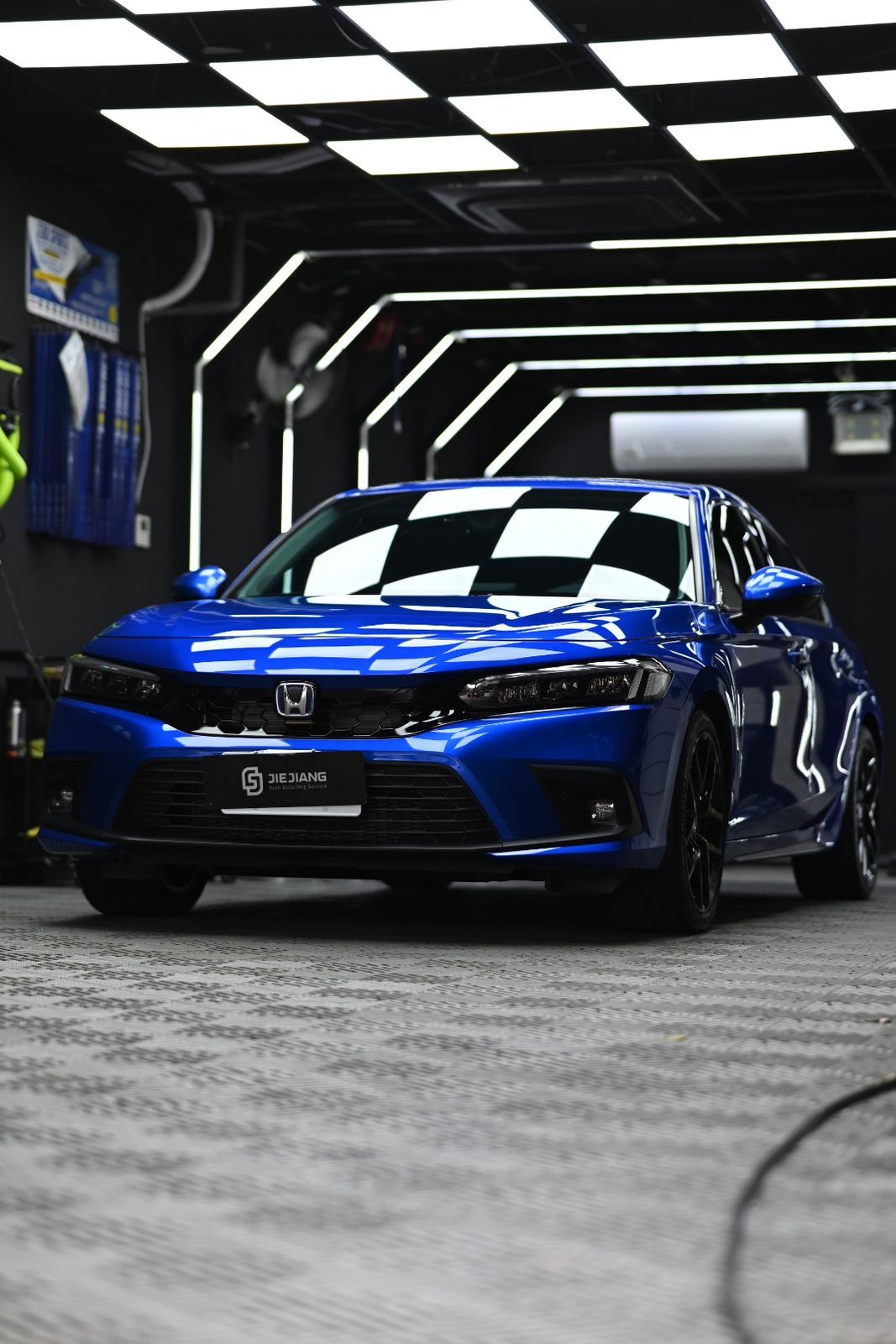 Honda Civic 拋光與鍍膜完工與細節實拍 第 6 張（共 6 張）——捷匠北投店施工實錄